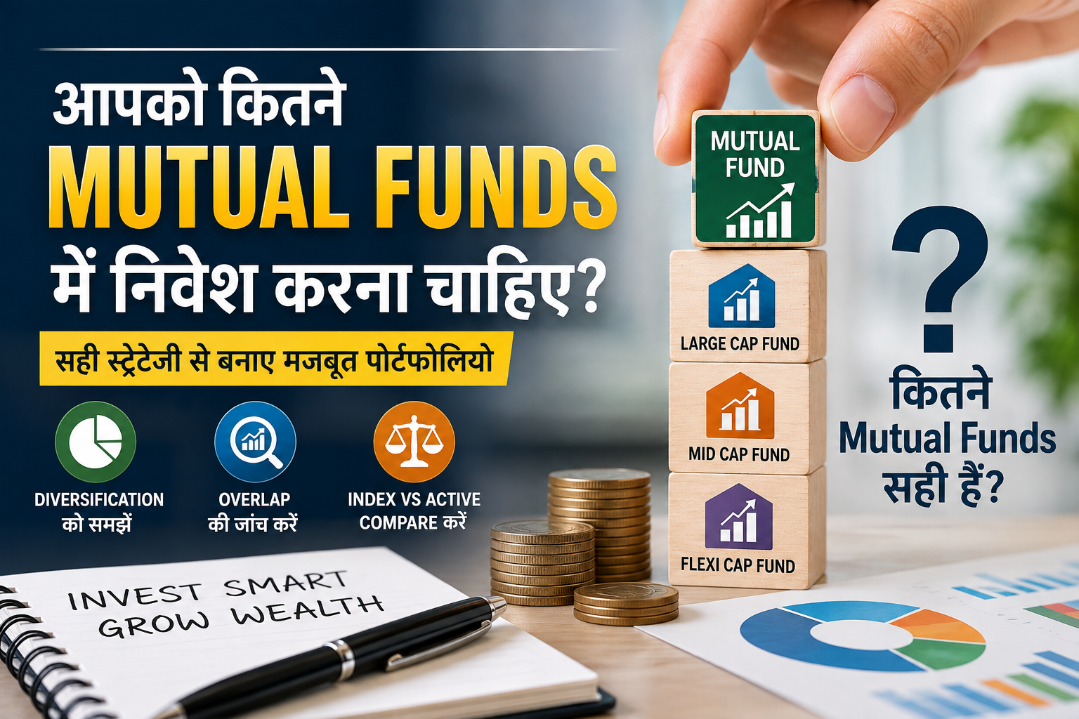 कितने Mutual Funds में निवेश करना चाहिए