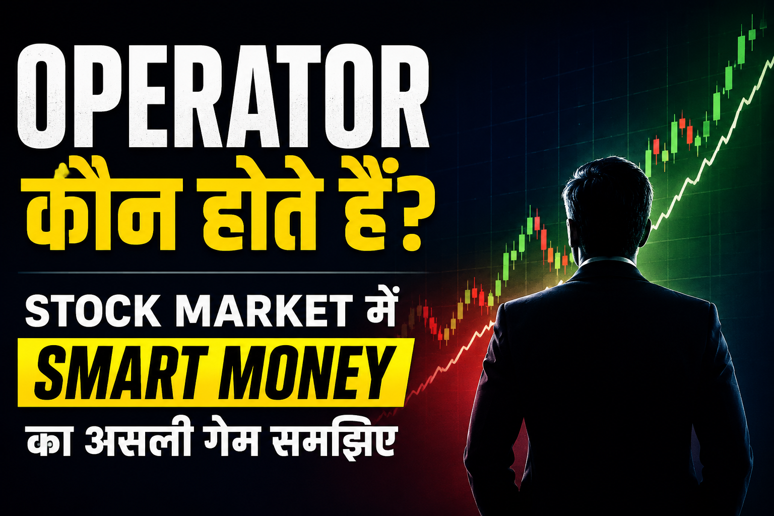 Stock Market Operator Kaun Hote Hain | Smart Money Explained in Hindi